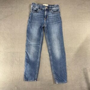 Abercrombie Fitch Kids Girls Jeans High-Rise Super Skinny Blue Denim Fade 7/8x22